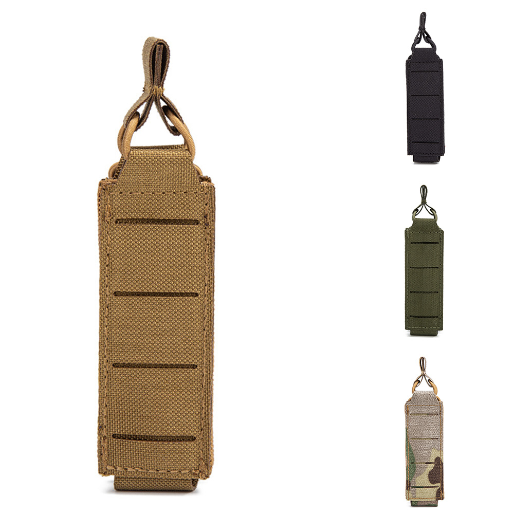 Edc Carry Flashlight - Nylon 9mm Magazine Pouch – Single/Double