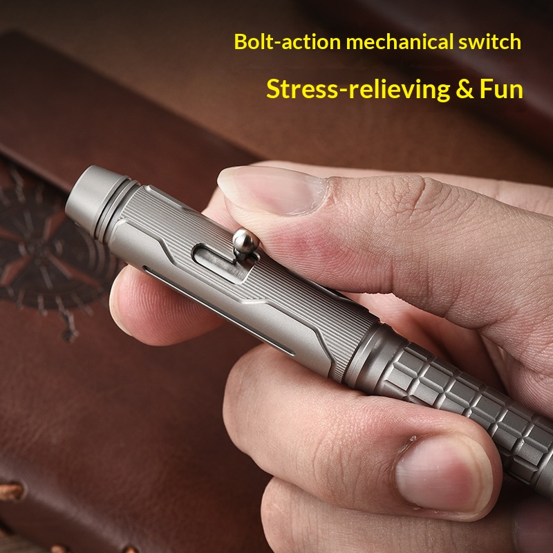 Portable Titanium Alloy EDC Ta - Pen Tactical Glass ulasan dan harga