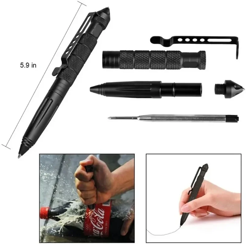 Military Tactical Pen Emergenc - Pen Tactical Glass ulasan dan harga