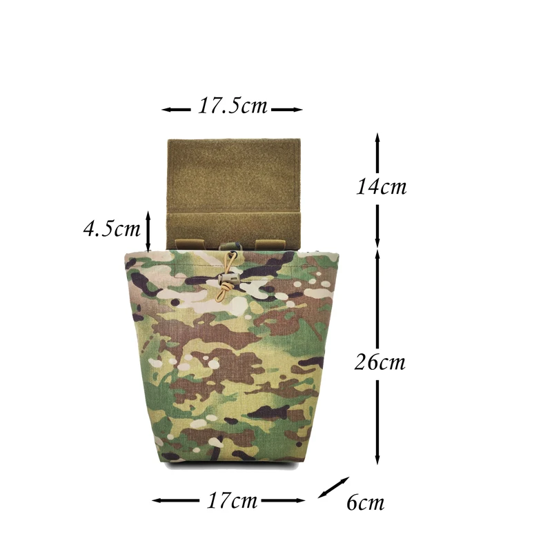 Tactical Foldable Pouch Airsof - Edc Carry Items ulasan dan harga
