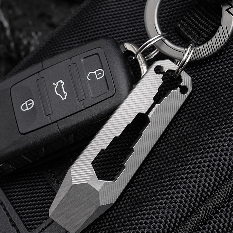 Outdoor Portable EDC Multifunc - Titanium Pry Bar ulasan dan harga