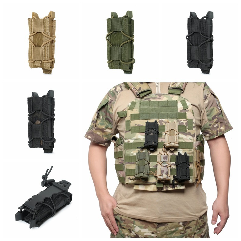 9MM Pistol Single Magazine Pou - Edc Carry Flashlight ulasan dan harga