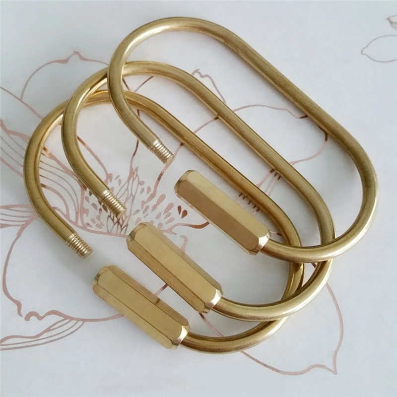 Solid Brass Screw Keychain D-S - Edc Car Carry ulasan dan harga