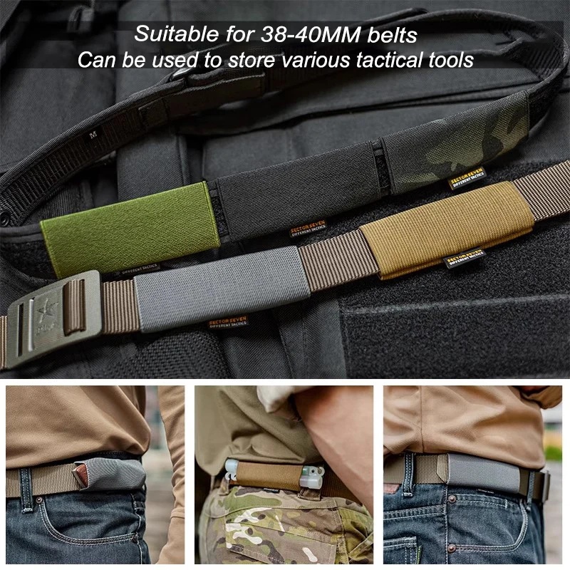 2pcs Belt Sleeve Elastic Loop  - Edc Carry Flashlight ulasan dan harga