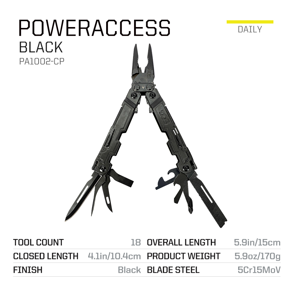 SOG PowerAccess 18 in 1 Pocket - Edc Gear Every Day Carry ulasan dan harga