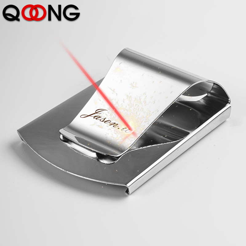 QOONG Custom Lettering Stainle - Money Clip Magnetic ulasan dan harga