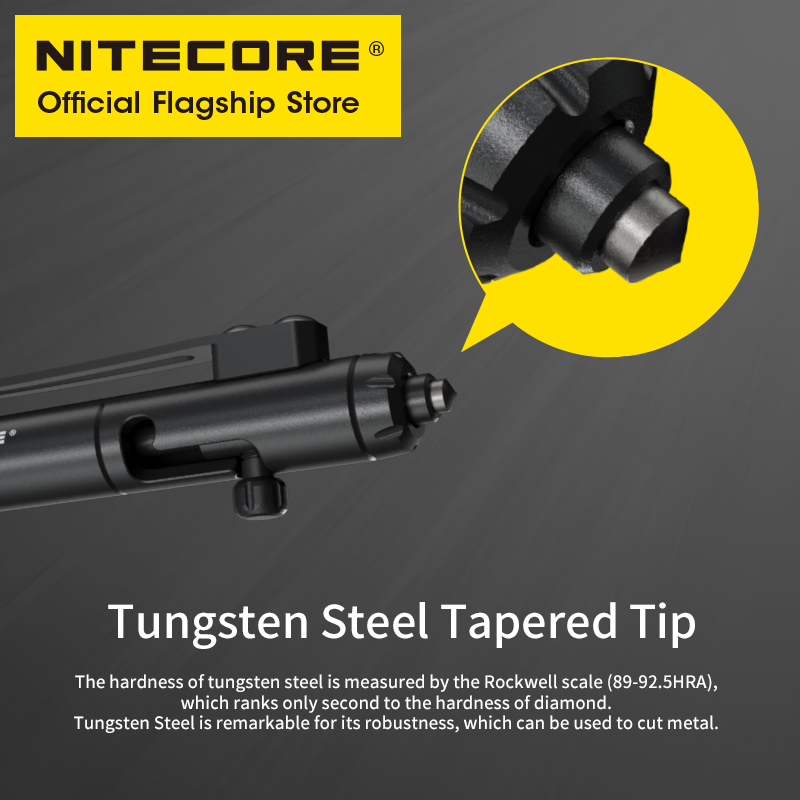 Nitecore NTP31 CNC Bidirection - Pen Tactical Glass ulasan dan harga