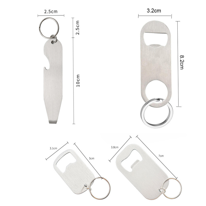 Personalized Keychain Laser En - Bottle Opener Keyring ulasan dan harga