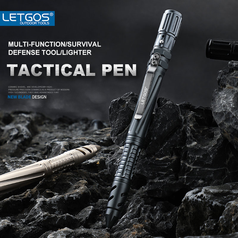 LETGOS Aluminum Alloy Self Def - Pen Tactical Glass ulasan dan harga