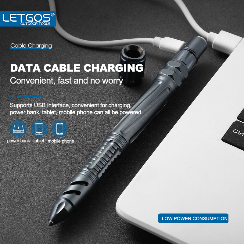 LETGOS Aluminum Alloy Self Def - Pen Tactical Glass ulasan dan harga