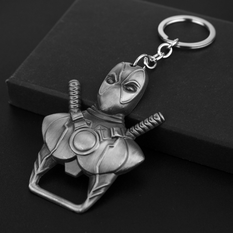 Deadpool Keychain Trendy Perso - Bottle Opener Keyring ulasan dan harga