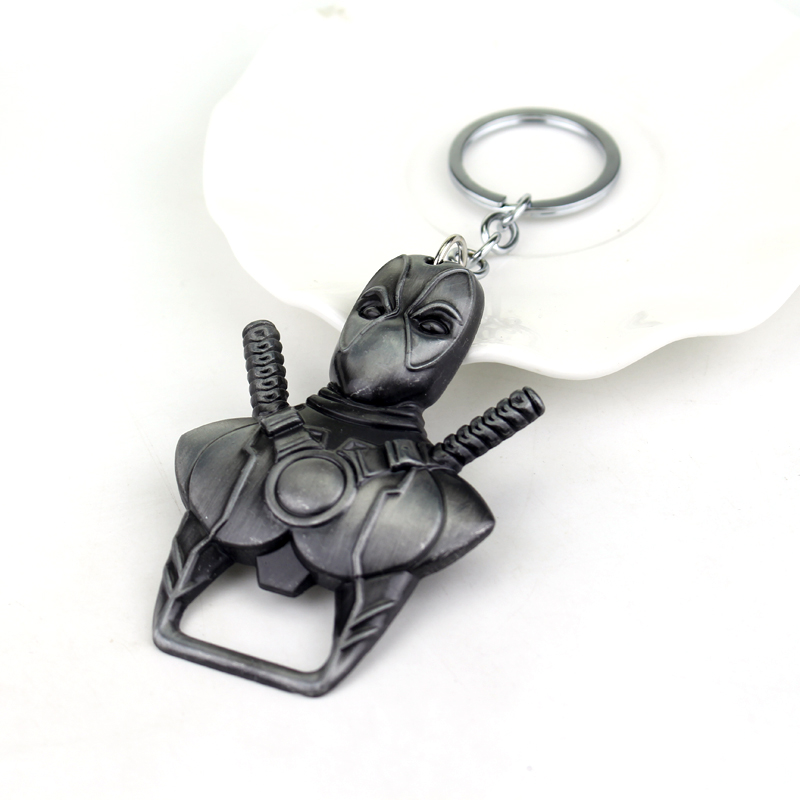 Deadpool Keychain Trendy Perso - Bottle Opener Keyring ulasan dan harga