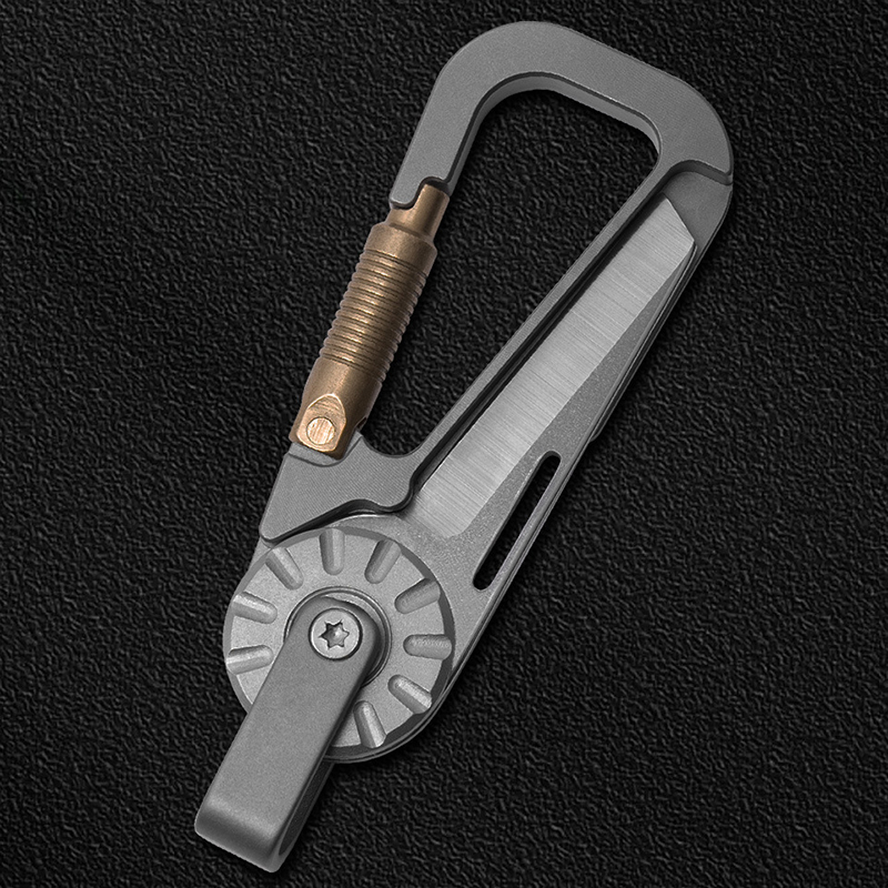 Titanium Alloy Car Keychain fo - Edc Carry Essentials ulasan dan harga