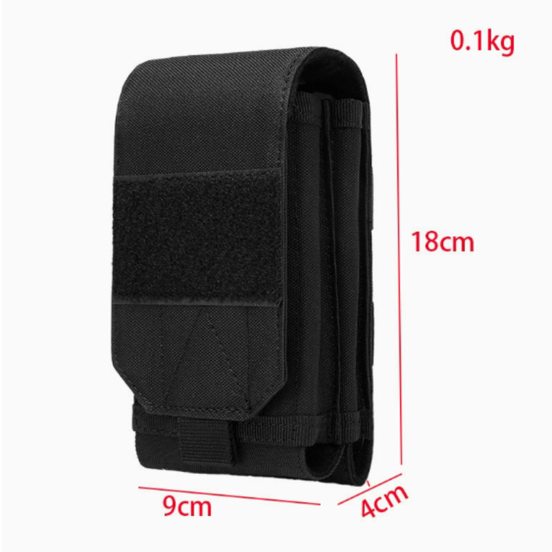 Tactical Double Layer Phone Ba - Edc Carry Bag For Men ulasan dan harga