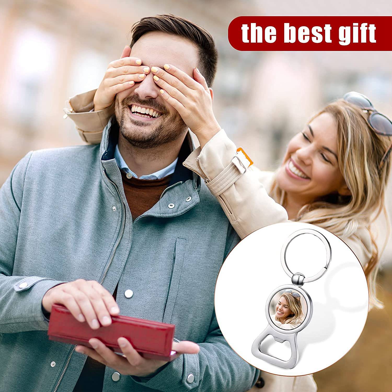 AED7-10 Pcs Sublimation Blank  - Bottle Opener Keyring ulasan dan harga