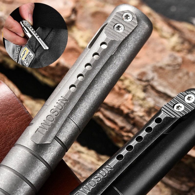 Titanium Tactical Pen EDC Mult - Pen Tactical Glass ulasan dan harga