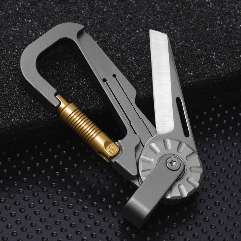 Titanium Alloy EDC Keychain Wi - Edc Car Carry ulasan dan harga